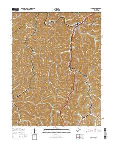 Burnsville 2016 topographic map thumbnail