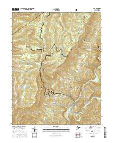 Cass 2016 topographic map thumbnail