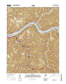 Cedar Grove 2016 topographic map thumbnail