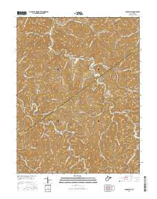 Cedarville 2016 topographic map thumbnail