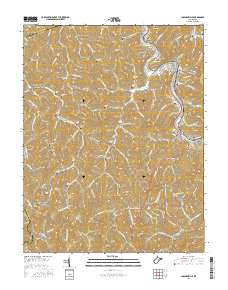 Chapmanville 2016 topographic map thumbnail