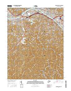 Charleston West 2016 topographic map thumbnail