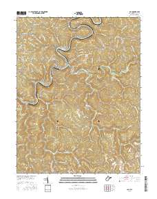 Clay 2016 topographic map thumbnail