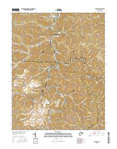 Clothier 2016 topographic map thumbnail
