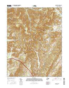 Cornstalk 2016 topographic map thumbnail