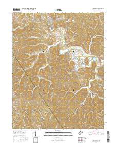 Cottageville 2016 topographic map thumbnail