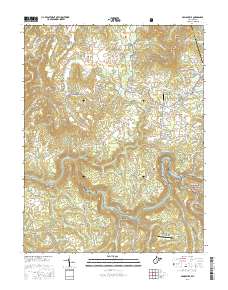Craigsville 2016 topographic map thumbnail