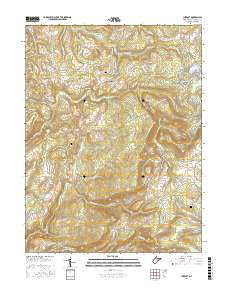 Cuzzart 2016 topographic map thumbnail