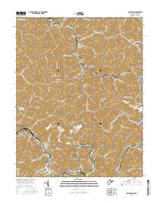 Delbarton 2016 topographic map thumbnail