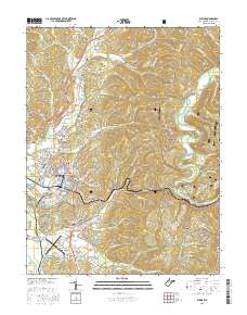 Elkins 2016 topographic map thumbnail