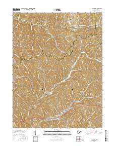 Ellenboro 2016 topographic map thumbnail