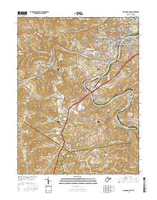 Fairmont West 2016 topographic map thumbnail