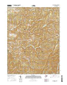 Fellowsville 2016 topographic map thumbnail