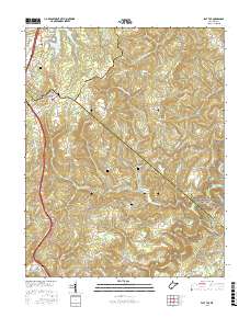Flat Top 2016 topographic map thumbnail
