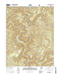 Fork Mountain 2016 topographic map thumbnail