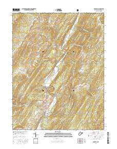 Franklin 2016 topographic map thumbnail