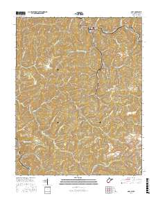 Gary 2016 topographic map thumbnail
