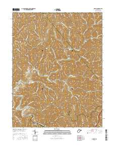 Gilmer 2016 topographic map thumbnail