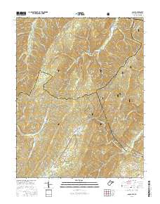 Glace 2016 topographic map thumbnail