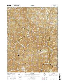 Gladesville 2016 topographic map thumbnail