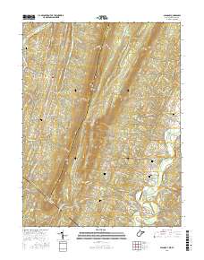 Glengary 2016 topographic map thumbnail
