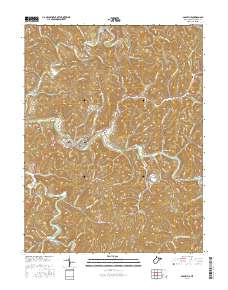 Glenville 2016 topographic map thumbnail