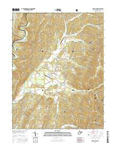 Green Bank 2016 topographic map thumbnail