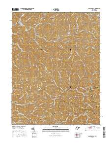 Griffithsville 2016 topographic map thumbnail