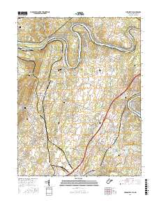 Hedgesville 2016 topographic map thumbnail