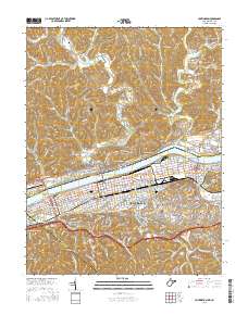 Huntington 2016 topographic map thumbnail