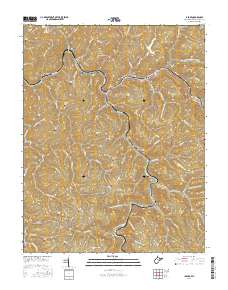 Iaeger 2016 topographic map thumbnail