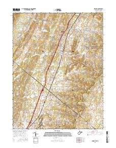 Inwood 2016 topographic map thumbnail