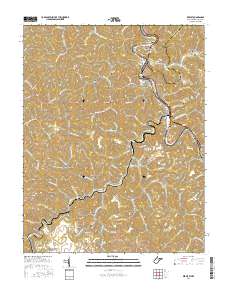 Kermit 2016 topographic map thumbnail