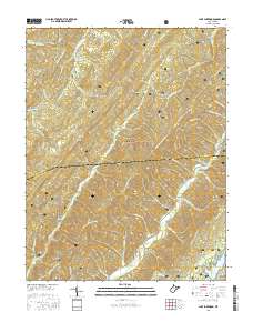 Lake Sherwood 2016 topographic map thumbnail