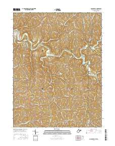 Majorsville 2016 topographic map thumbnail