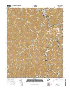 Matewan 2016 topographic map thumbnail