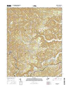 Matoaka 2016 topographic map thumbnail