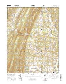 Maysville 2016 topographic map thumbnail