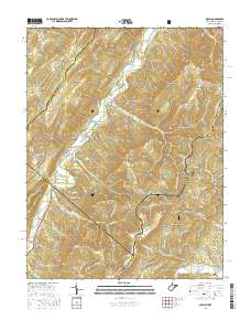 Milam 2016 topographic map thumbnail