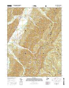 Mill Creek 2016 topographic map thumbnail