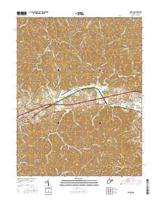 Milton 2016 topographic map thumbnail