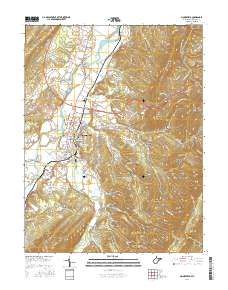 Moorefield 2016 topographic map thumbnail