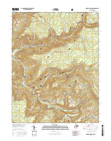 Mozark Mountain 2016 topographic map thumbnail