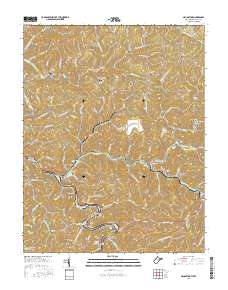 Naugatuck 2016 topographic map thumbnail