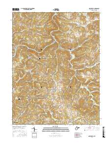 Nestorville 2016 topographic map thumbnail