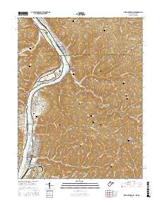 New Martinsville 2016 topographic map thumbnail