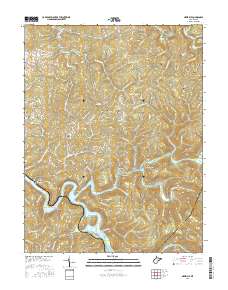Newville 2016 topographic map thumbnail