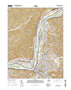 Parkersburg 2016 topographic map thumbnail