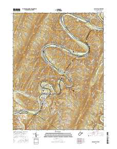 Paw Paw 2016 topographic map thumbnail
