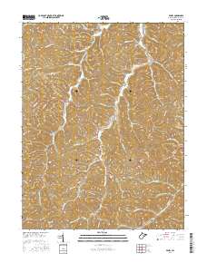 Peniel 2016 topographic map thumbnail